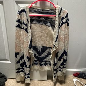 Geometric Cardigan